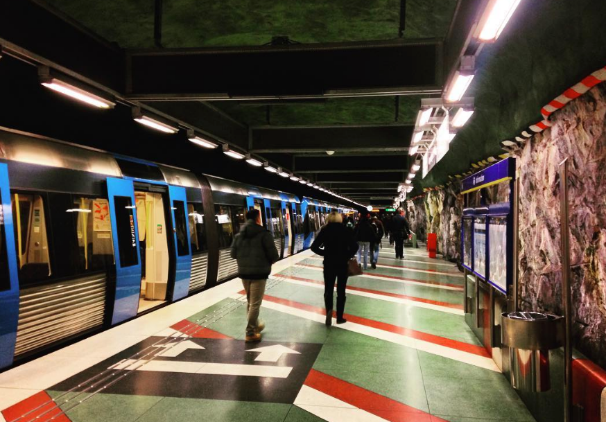 Τα συναισθήματα γίνονται έργα τέχνης στο μετρό της Στοκχόλμης