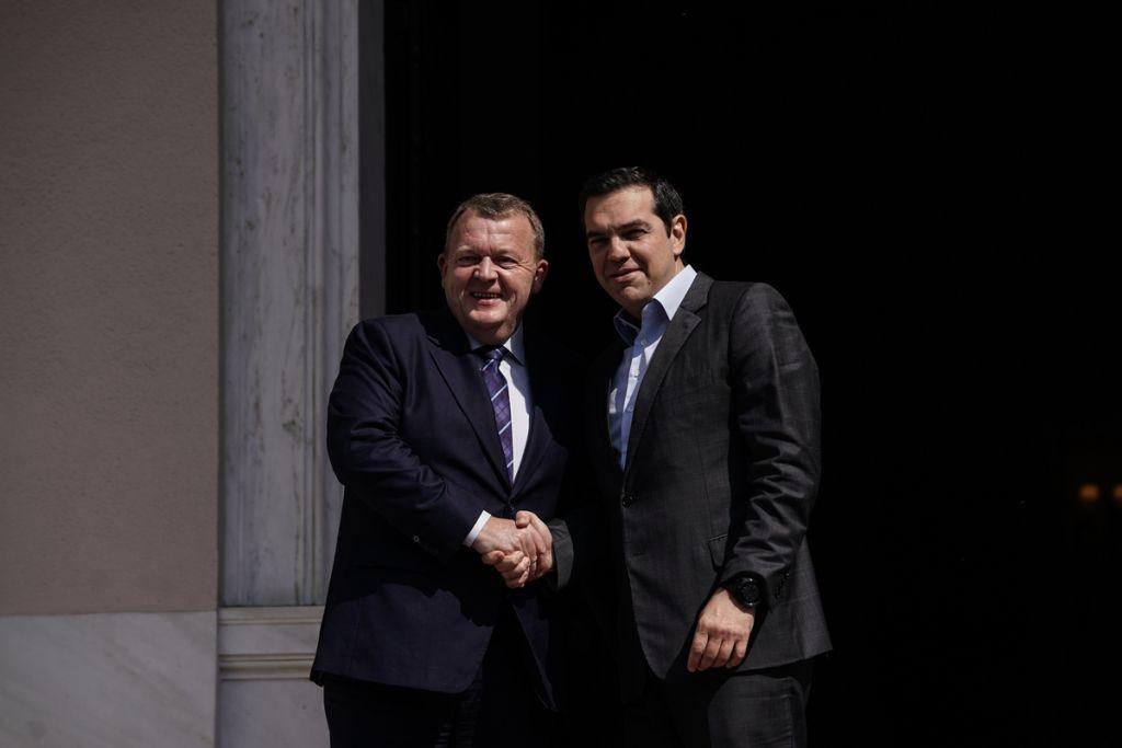 Μεταναστευτικό και Συμφωνία των Πρεσπών στη συνάντηση Τσίπρα – Ράσμουσεν