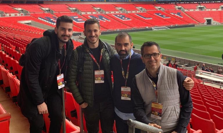 Στο Γουέμπλεϊ και το ιατρικό τιμ του ΠΑΟΚ