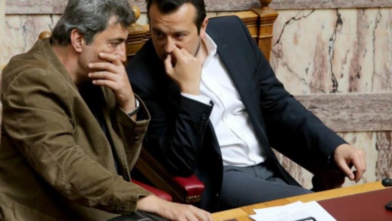 Μπρος Πολάκης και πίσω Παππάς