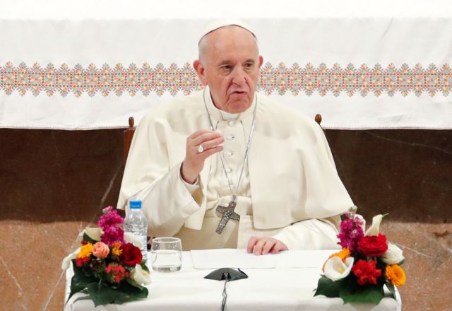 Ο Πάπας κατηγορεί την Ευρώπη για έλλειψη ευαισθησίας απέναντι στους πρόσφυγες
