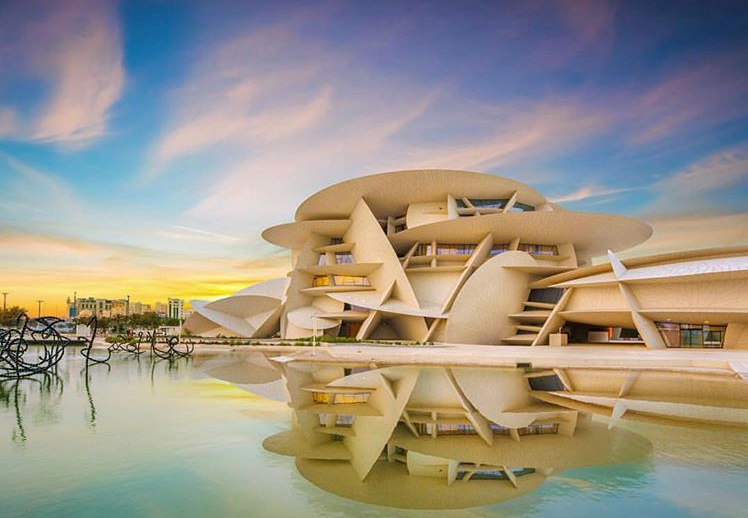 Το Εθνικό Μουσείο του Κατάρ είναι ένα ρόδο της ερήμου