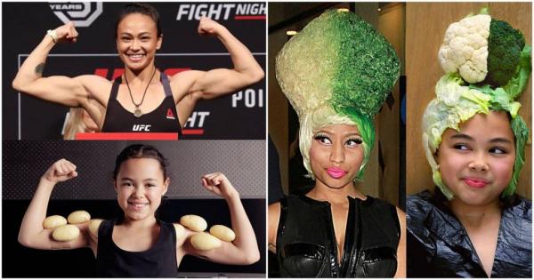 Μια 9χρονη μεταμορφώνεται στις αγαπημένες της σταρ