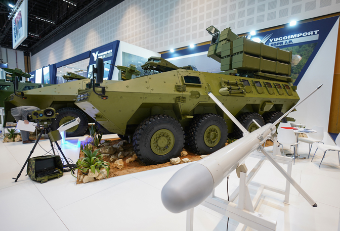 Η Σερβία εξάγει ολοένα και περισσότερα όπλα