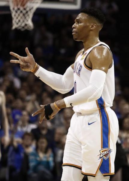 Έτσι ισοφάρισε το στοιχειωμένο ρεκόρ 51 ετών ο Ουέστμπρουκ