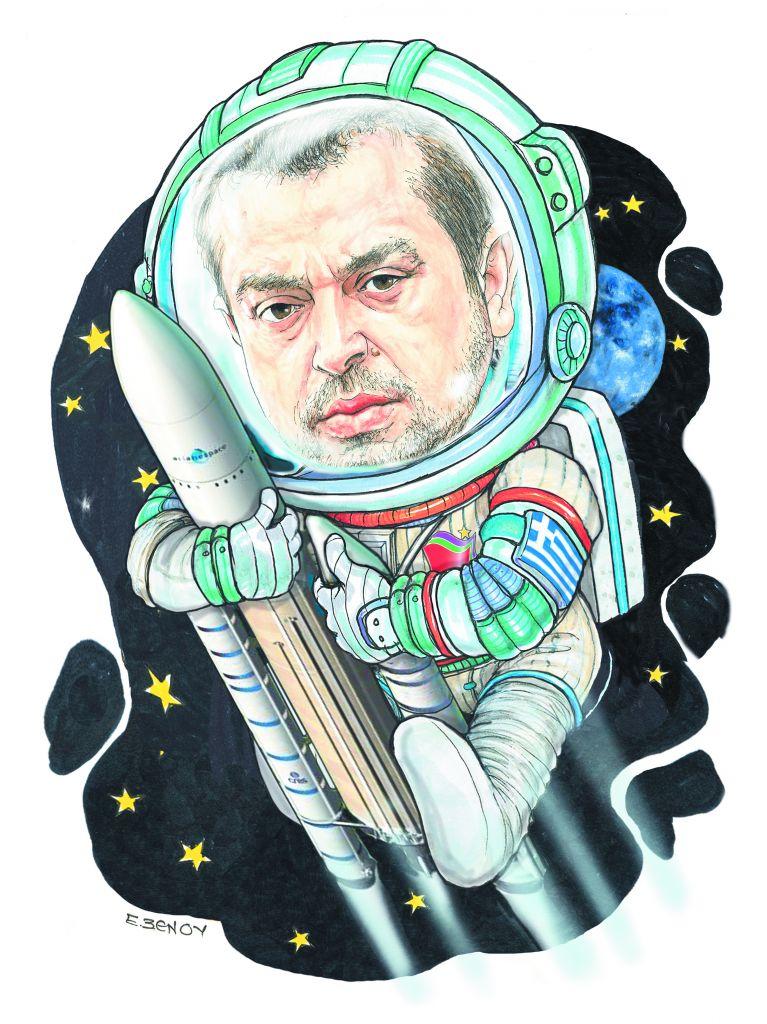 Το σκίτσο της Έφης Ξένου στα «Νέα» την Τετάρτη 10 Απριλίου