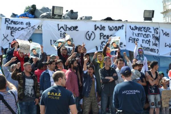 Μυτιλήνη: Ποινική δίωξη κατά των δραστών της επίθεσης σε Αφγανούς