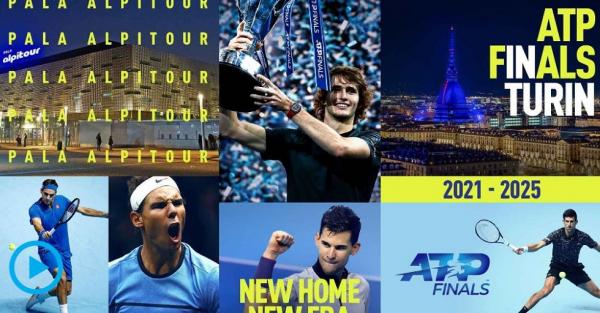 ATP Finals: Μετακομίζουν στο Τορίνο από το 2021
