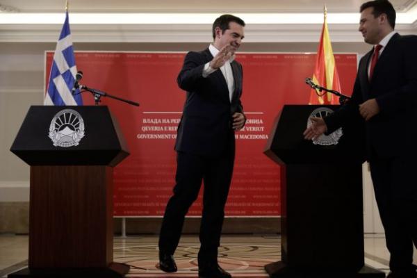 Τι δήλωσαν Τσίπρας και Ζάεφ για το ζήτημα των εμπορικών σημάτων