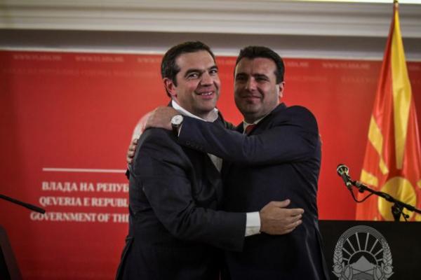 ΝΔ: Επικοινωνιακή απόπειρα εξωραϊσμού της Συμφωνίας των Πρεσπών από Τσίπρα