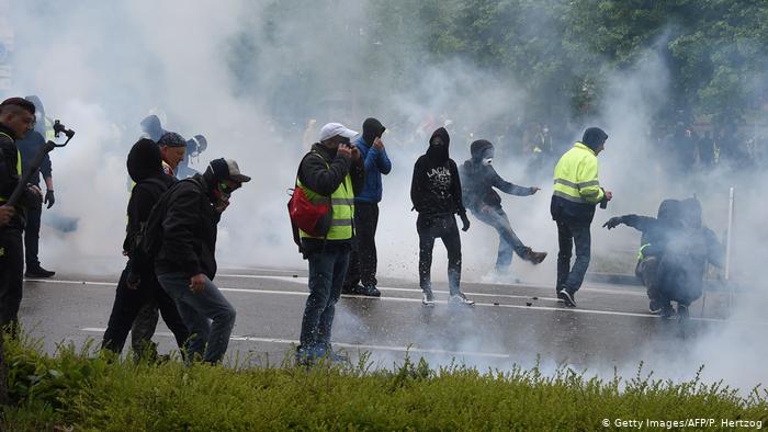 Στο Στρασβούργο «χτύπησαν» τα Κίτρινα Γιλέκα