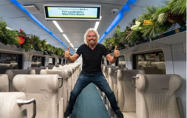 Ο μεγιστάνας που σέρβιρε τους επιβάτες των νέων του τρένων