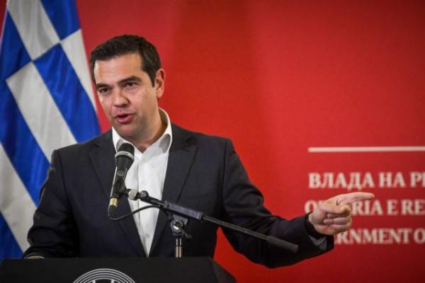 Ο Τσίπρας ξέχασε το όνομα του αεροδρομίου «Μακεδονία» ή δεν τολμά να το προφέρει στα Σκόπια;