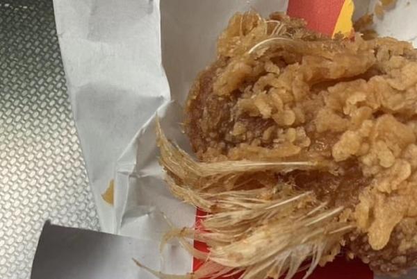 Απίστευτο: Σέρβιραν τηγανητό κοτόπουλο με… φτερά