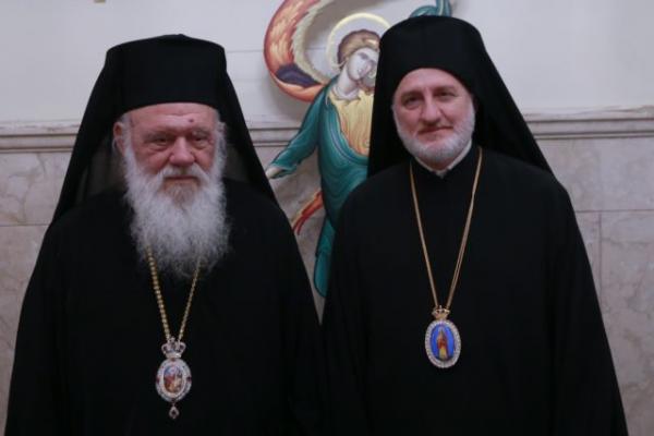 Τον Ιερώνυμο επισκέφθηκε ο νέος Αρχιεπίσκοπος Αμερικής
