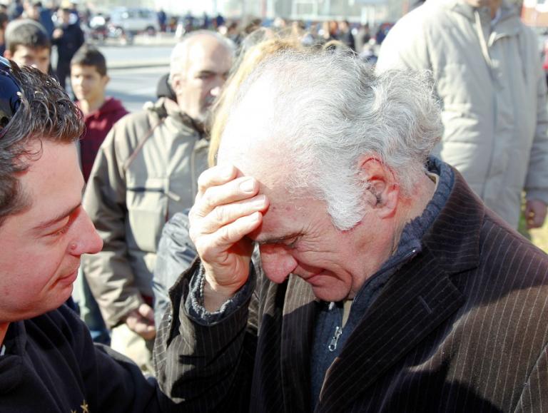 Ο Βαγγέλης Μαρινάκης στο πλευρό του Ηλία Υφαντή