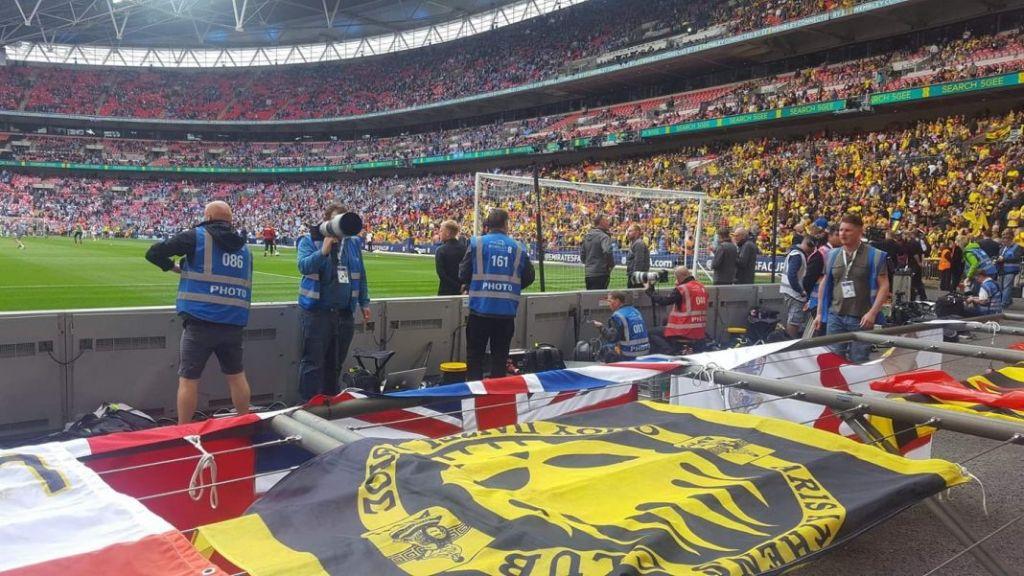 Άρης: Οπαδοί μετέτρεψαν το Γουέμπλεϊ σε… Βικελίδης! (pics)