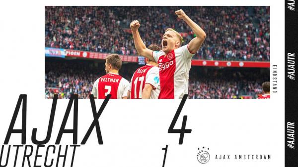 «Αγκαλιά» με την κούπα ο Άγιαξ, πολύ καλά νέα για τον Ολυμπιακό!