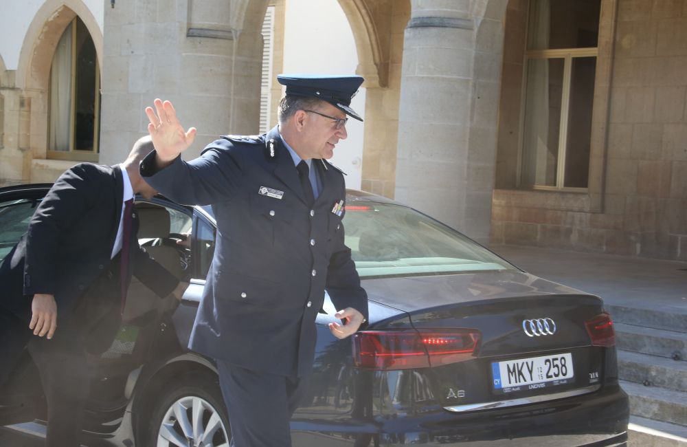 Ο πρόεδρος Αναστασιάδης έπαυσε τον αρχηγό της Κυπριακής Αστυνομίας