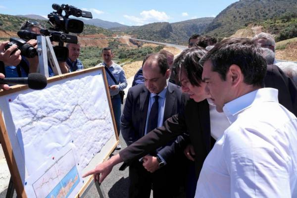 Τσίπρας: Ο ΒΟΑΚ θα συμβάλει στην ανάπτυξη του τουρισμού της Κρήτης