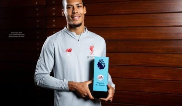 Κορυφαίος παίκτης της Πρέμιερ Λιγκ ο Φαν Ντάικ