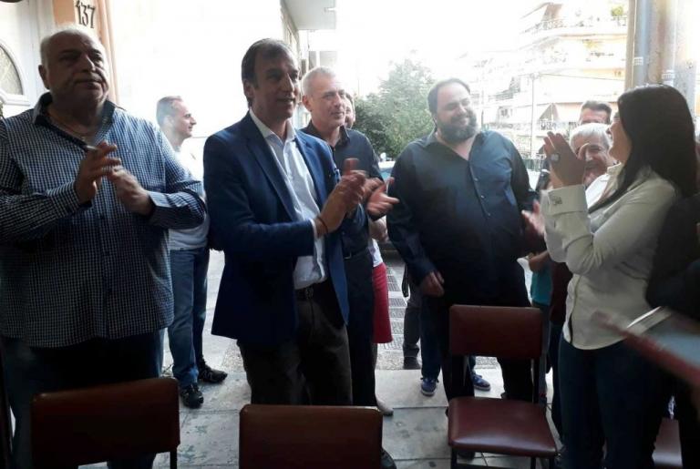 Στο πλευρό των αλιέων Γιάννης Μώραλης και Βαγγέλης Μαρινάκης