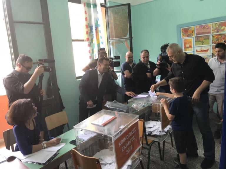 Περίμενε υπομονετικά τη σειρά του ο Μώραλης