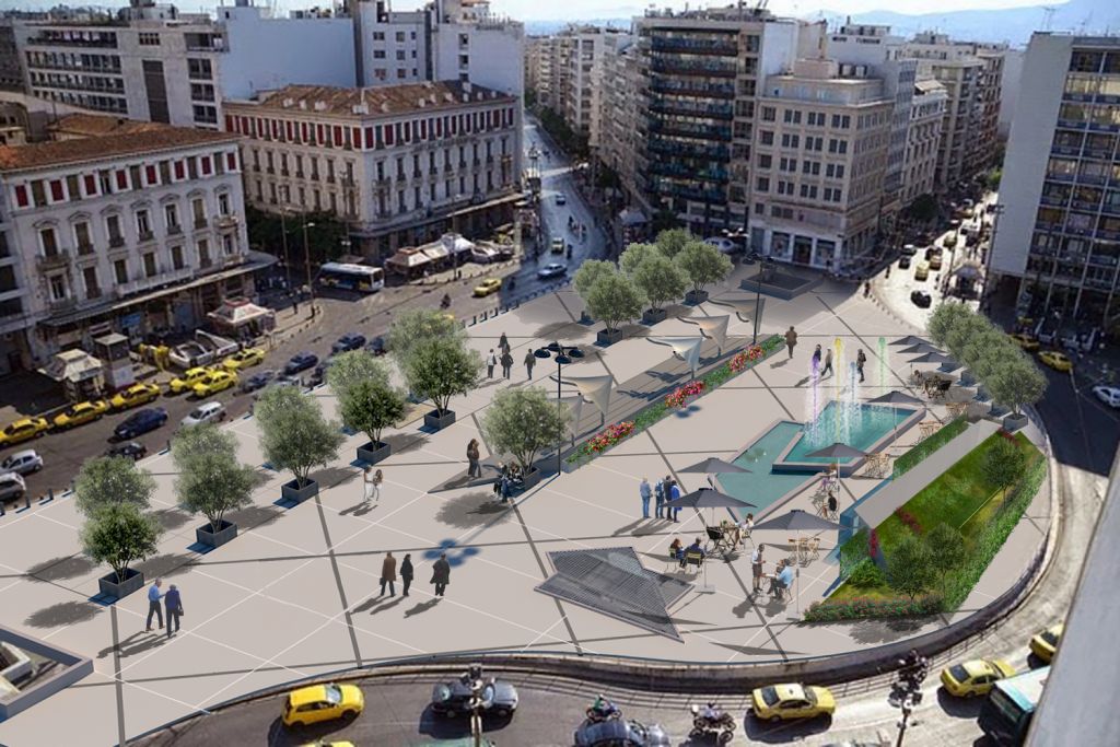 Ετσι θα είναι η νέα πλατεία Ομονοίας - Στην τελική ευθεία η ανακατασκευή της