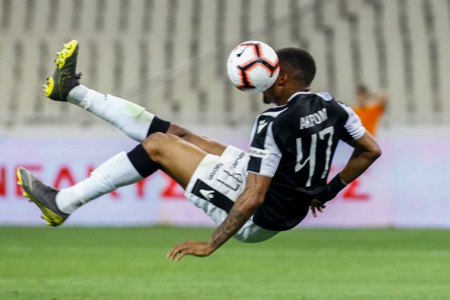Γκολ με ανάποδο ψαλιδάκι του Άκπομ: 1-0 ο ΠΑΟΚ