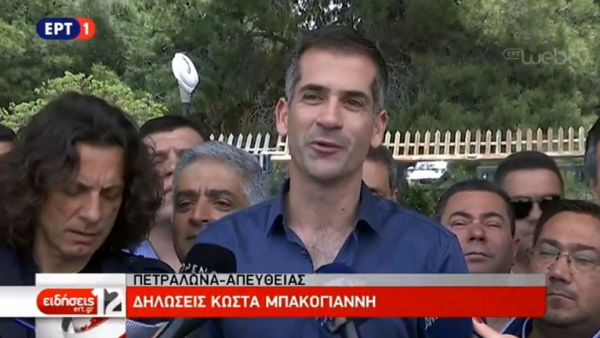 Εκλογές 2019: Ψήφισε ο Κώστας Μπακογιάννης στα Πετράλωνα