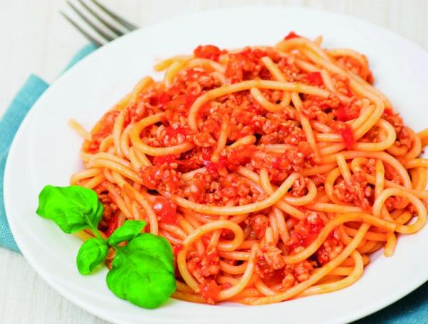 Μπολονέζ με κιμά κοτόπουλου