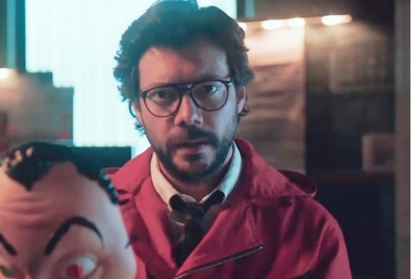La Casa de Papel: Νέο τρέιλερ με πρωταγωνιστή τον «Ελ Προφεσόρ»