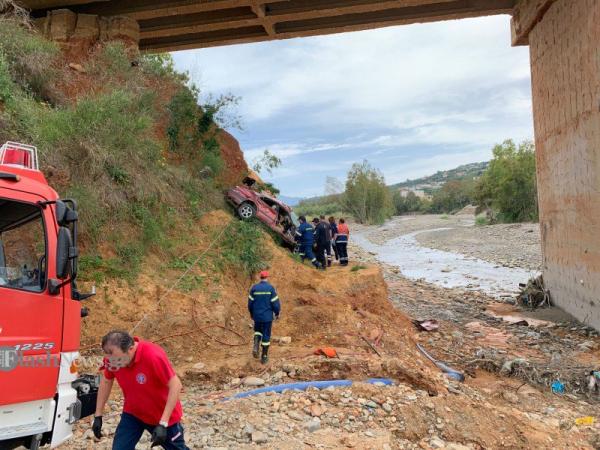 Χανιά: Αυτοκίνητο έπεσε από γέφυρα – Νεκρός ο οδηγός