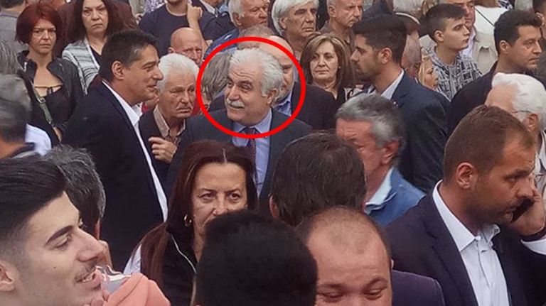 Uproar after photos of chiefs of Greek Police, Coast Guard at Tsipras campaign rally