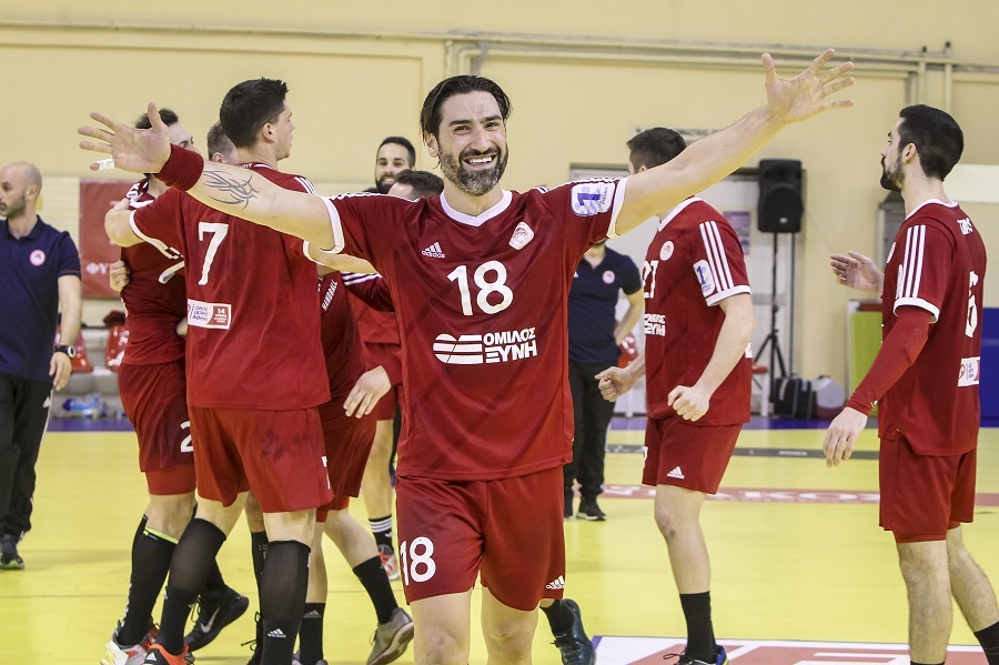 Χάντμπολ: Εύκολη πρόκριση του Ολυμπιακού στον τελικό