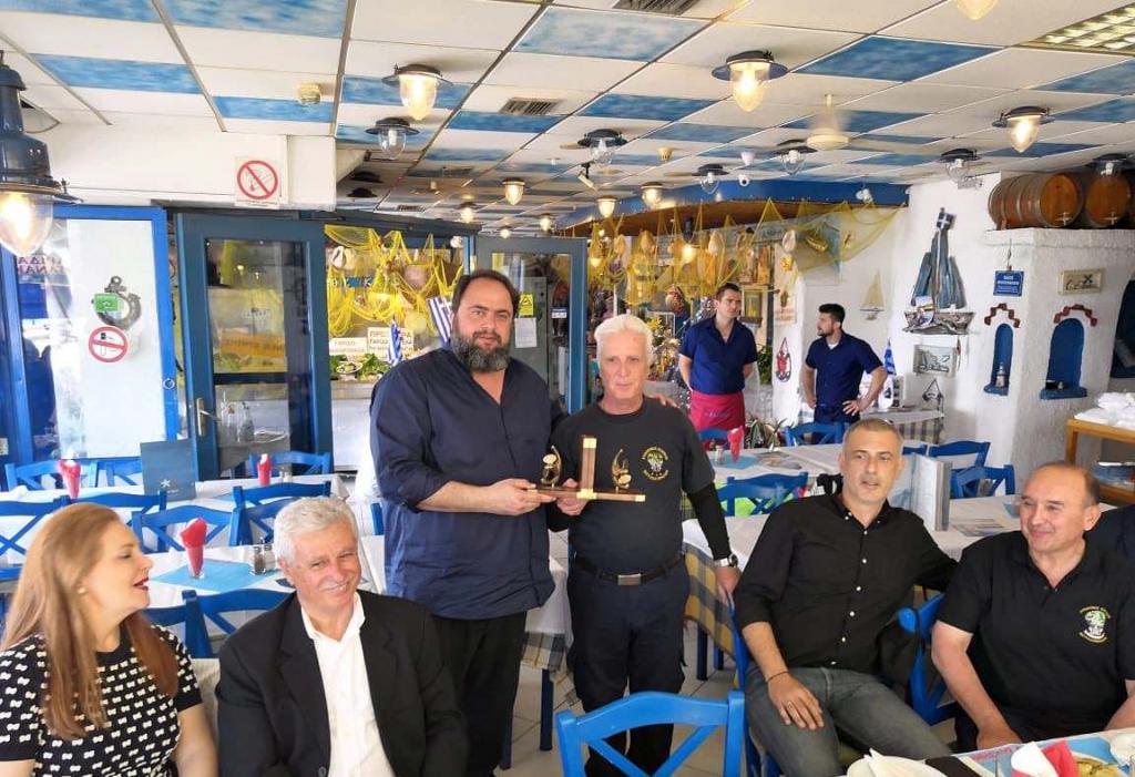 Μαρινάκης και Μώραλης στηρίζουν τον Σύνδεσμο Ελλήνων Βατραχανθρώπων