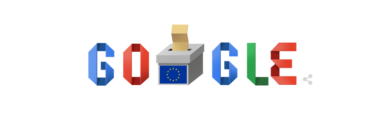 Το doodle της Google για τις ευρωεκλογές