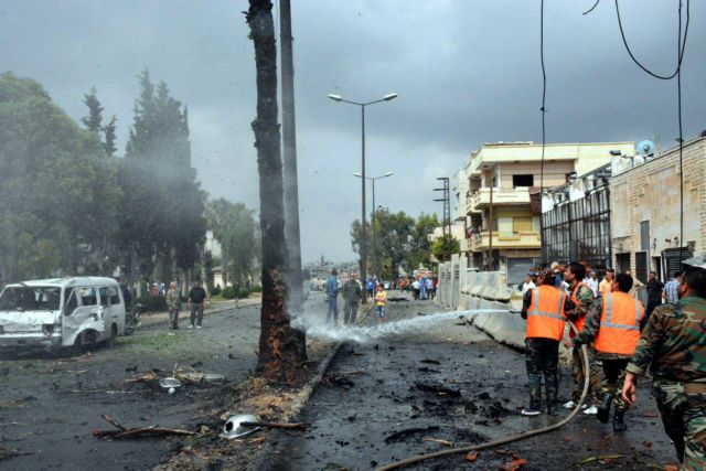 Συρία : Εξουδετέρωσαν χημική βόμβα σε συνοικία της Χομς
