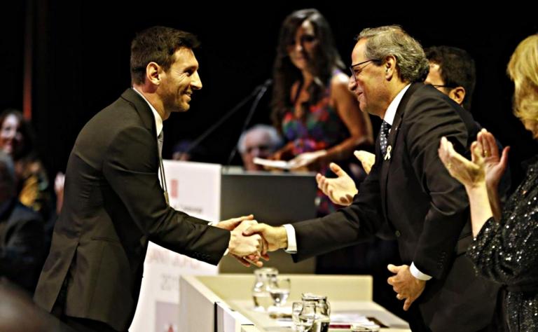 Ύψιστη καταλανική διάκριση για τον Λιονέλ Μέσι