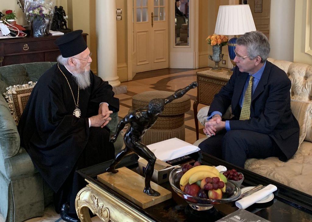 Πάιατ: Οι ΗΠΑ στηρίζουν πάντα τον Οικουμενικό Πατριάρχη Βαρθολομαίο