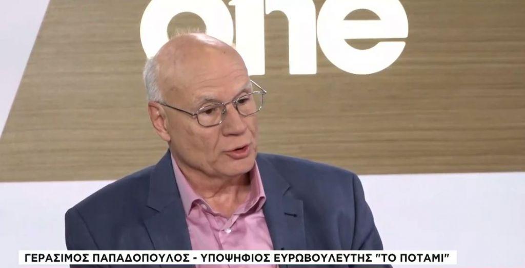 Ο Γ. Παπαδόπουλος στην εκπομπή One Line