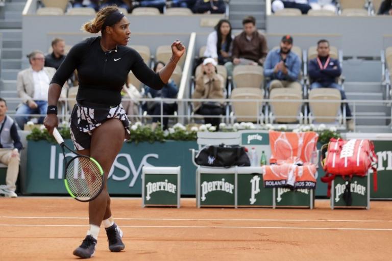 Ρολάν Γκαρός : Ζωγράφισε τη Σερένα Γουίλιαμς εν ώρα αγώνα