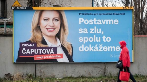 Σλοβακία ευρωεκλογές 2019: Πρωτιά για το φιλελεύθερο κόμμα της προέδρου Ζουζάνα Τσαπούτοβα