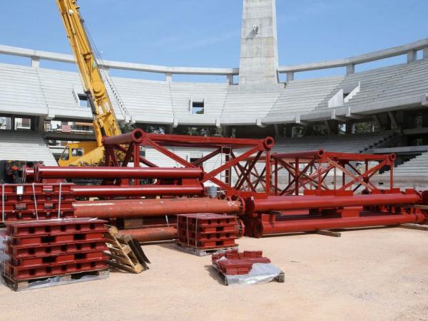 ΑΕΚ : Προχωρούν οι εργασίες για το στέγαστρο της «Αγιά Σοφιάς»