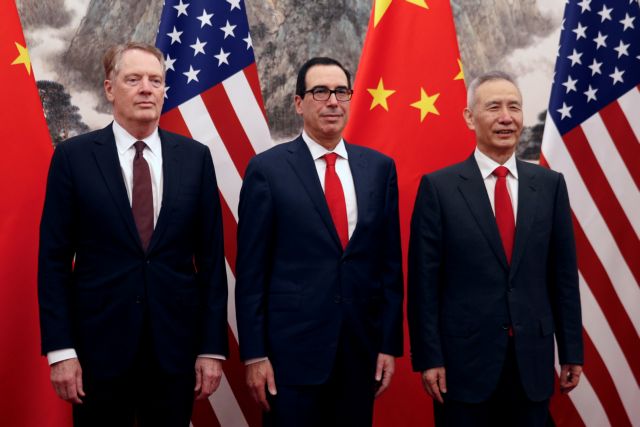 Κρίσιμες συνομιλίες ΗΠΑ - Κίνας λίγο πριν την επιβολή των νέων δασμών