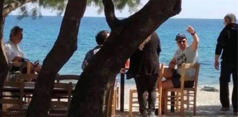 Με τον Παυλή στην παραλία…