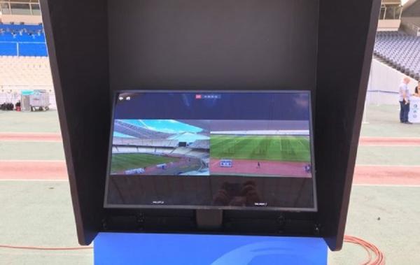 Τελικός Κυπέλλου : Στήθηκε το VAR στο ΟΑΚΑ [Εικόνες]