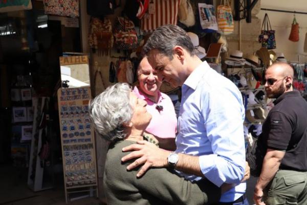 Μητσοτάκης: Στις ευρωεκλογές όλη η Κρήτη να βαφτεί μπλε