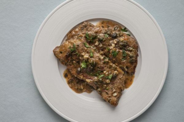 Εσκαλόπ με κάππαρη