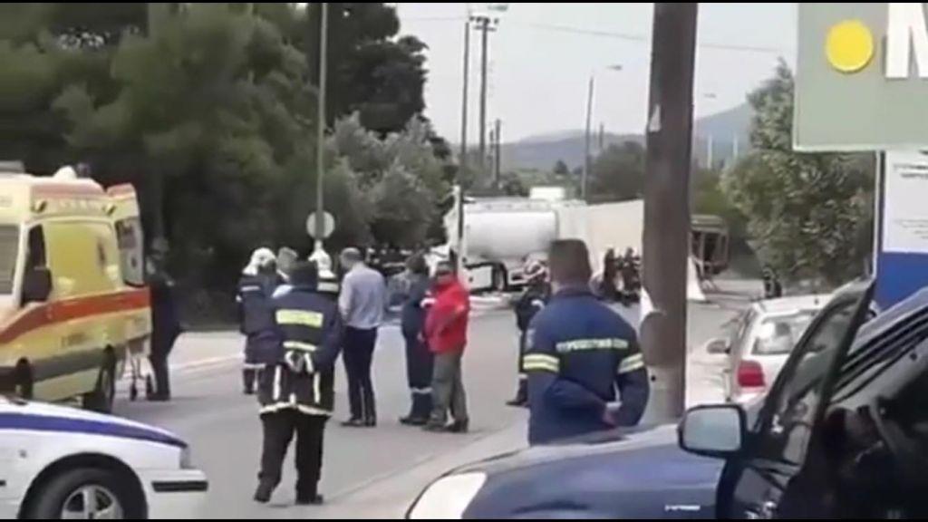 Τροχαίο στο Κορωπί: Νεκροί οι επιβάτες του φορτηγού- 1 τραυματίας